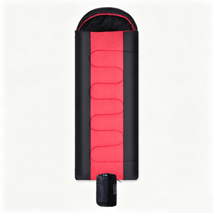 <span class=keywords><strong>Sac</strong></span> <span class=keywords><strong>de</strong></span> <span class=keywords><strong>couchage</strong></span> multifonctionnel 4-en-1, type enveloppe, avec capuche, imperméable, en polyester, coupleable, lavable en machine, fabrication OEM - Product Image 1