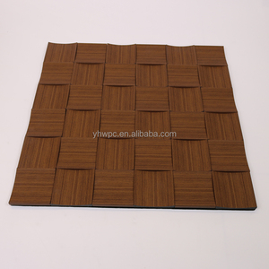 Panneau acoustique en bois à profil concave moderne avec design 3D pour murs courbes <span class=keywords><strong>de</strong></span> chambre et d'hôtel, diffusion sonore optimisée - Product Image 1