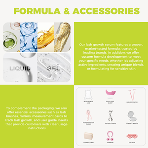 <span class=keywords><strong>Kit</strong></span> de sérum de croissance des <span class=keywords><strong>cils</strong></span> et des sourcils ZM Best Multi Peptide Ingredients, sans huile, effet puissant, sérum de croissance des <span class=keywords><strong>cils</strong></span> - Product Image 5