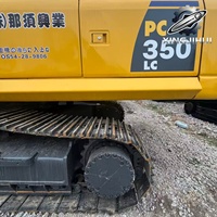 Excavatrice Komatsu PC350LC-8 d'occasion équipée d'un moteur Komatsu pour les projets de carrière et de pose de pipelines