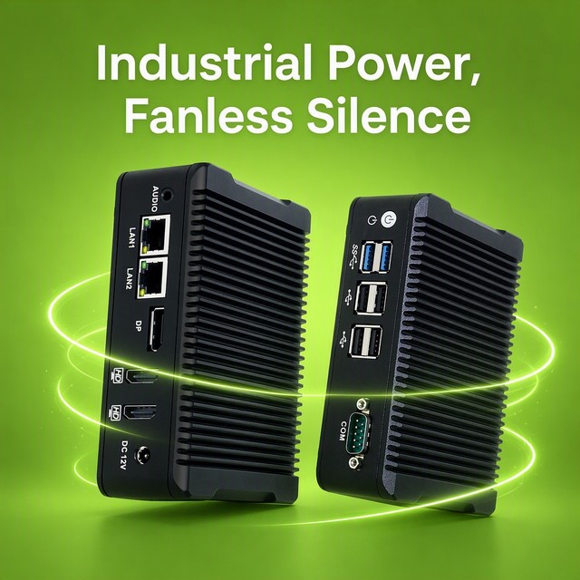 Barebone System Mini Pc J3160 2 Lan  Rugged Fanless X86 Mini Computer Mini Desktop PC