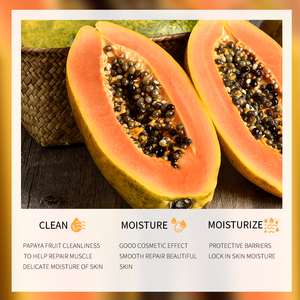 100g nuevo BIOAQUA Etiqueta Privada lavado de cara limpieza profunda suave iluminar espuma papaya blanqueamiento limpiador <span class=keywords><strong>Facial</strong></span> - Product Image 5