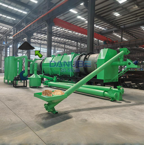 Machine de pyrolyse à tambour rotatif pour la carbonisation des boues d'égout - Product Image 1