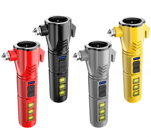 Tragbarer wiederauf ladbarer Autosicherheits-Not hammer mit LED-Taschenlampen-Fensterbrecher-Not-Aus-Werkzeug - Product Image 1