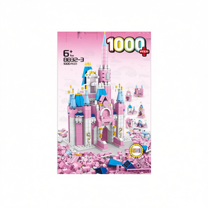 Set de Construcción Castillo de Princesa, 1000 Piezas, 6+ Años, Torre Rosa, Juguete de Construcción para Niños - Product Image 2