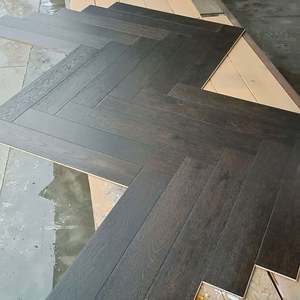 Revêtement de qualité commerciale Plancher en chêne à 2 couches Plancher en bois d'ingénierie de support en <span class=keywords><strong>peuplier</strong></span> naturel de chêne européen de 1.2mm - Product Image 3