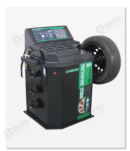 Máquina equilibradora de ruedas de taller semiautomática herramienta de reparación de neumáticos de coche - Product Image 6