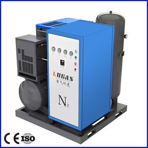 مولد نيتروجين سائل صغير الحجم يعمل بالمحرك ويتحكم به PLC، بسعة 5 لتر/دقيقة للمختبرات ومصانع التصنيع - Product Image 2