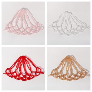 Serre-tête vintage style Charleston avec filet à cheveux orné de cristaux étincelants, <span class=keywords><strong>accessoire</strong></span> de coiffure pour mariage et bal de promo pour <span class=keywords><strong>femme</strong></span> - Product Image 3