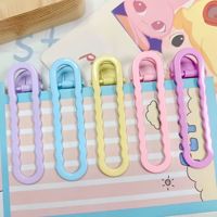 Pinces à cheveux ondulées couleur bonbon, barrettes pour franges, accessoires capillaires faits main DIY, vente en gros, pinzas de pelo para niñas