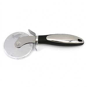 Juego de 2 Cortadores de Pizza y Espátula Triangular con Mango de TPR, Utensilio de Cocina de Grado Alimenticio para Pizza y Reposterí<span class=keywords><strong>a</strong></span> - Product Image 5
