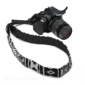 <b>Camera</b> Strap Vintage Artistic Style Cotton 3.8cm Neck Shoulder Digital <b>Printing</b> Design for DSLR Mirrorless <b>Camera</b> - Product Image 1