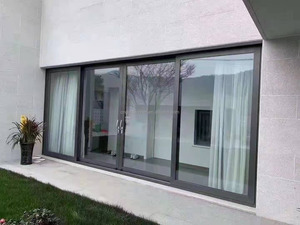 Hiện đại gấp nhôm kính trượt Patio cửa nhiệt-cải thiện cho khu dân cư nhập cảnh phân vùng thương mại để sử dụng nội thất - Product Image 2