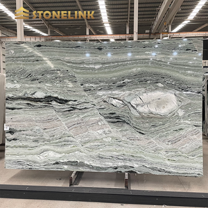 Marbre vert Raggio Verde du Brésil, marbre persan de luxe, marbre jade, comptoir, fond de comptoir, carrelage de sol - Product Image 3