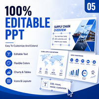 Presentación de Diapositivas Personalizadas para Gestión de la Cadena de Suministro - Versión Compatible con MAC, Disponible en Stock