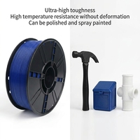 Filament ABS-CF haute résistance Newmars3dp 1,75 mm 1 kg, résistant aux UV, fibre de carbone durable pour l'impression FDM fonctionnelle en extérieur