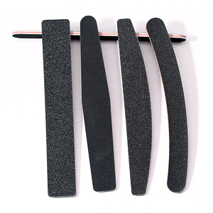Lima de uñas barata de plástico rojo de doble cara con <span class=keywords><strong>esmeril</strong></span> de patrón recto de logotipo personalizado <span class=keywords><strong>para</strong></span> pulir en salones de belleza - Product Image 2