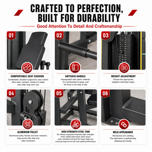 TOPTONS Produttore all'ingrosso di attrezzature <span class=keywords><strong>fitness</strong></span> a carico a piastre per bodybuilding, macchina Lat Pull Down per <span class=keywords><strong>palestra</strong></span> domestica - Product Image 2