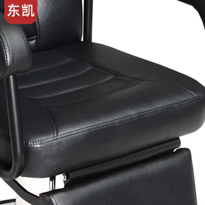 Fauteuil <span class=keywords><strong>de</strong></span> Barbier Rotatif en Métal, Style Luxe Léger et Simple, pour Hommes, Chaise <span class=keywords><strong>de</strong></span> <span class=keywords><strong>Coiffure</strong></span> Plate pour <span class=keywords><strong>Salon</strong></span> <span class=keywords><strong>de</strong></span> <span class=keywords><strong>Coiffure</strong></span> - Product Image 1