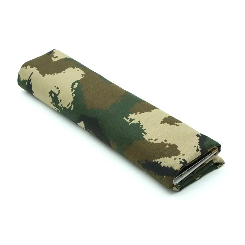 Prezzo a buon mercato polycotton T/C 80/20 110*76 100gsm 57/58 ''tc camouflage poliestere cotone ripstop uniforme da lavoro tessuto