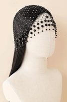 Serre-tête vintage tendance pour mariage, bandeau unique en maille pour femmes, accessoires de mode pour cheveux
