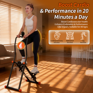 Máquina de Escalar <span class=keywords><strong>Vertical</strong></span> Plegable de Metal para Gimnasio en Casa, Ajustable, con Reposabrazos Cómodos, <span class=keywords><strong>Precio</strong></span> de Fábrica - Product Image 2