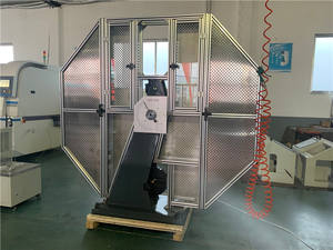 Máquina do teste do impacto do pêndulo do carregador do material do metal da exibição do indicador 150j 300j resistência da resistência - Product Image 2