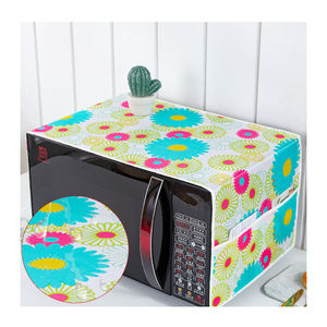 Защитный чехол для микроволновой печи с карманами для хранения, материал PEVA, экологичный, минималистичный чехол для кухонной техники - Product Image 1