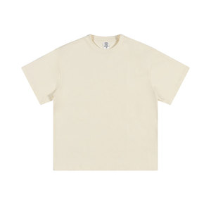 Fournisseur de t-shirts personnalisés T-shirt vierge en coton de qualité supérieure surdimensionné Boxy Fit pour les vêtements de mode pour hommes - Product Image 1