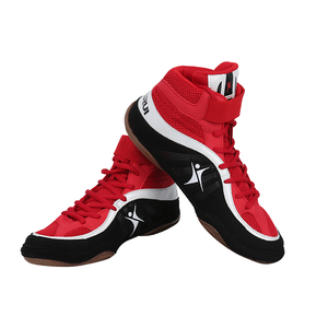 Chaussures de lutte de haute qualité pour l'entraînement en salle de sport, le combat, la remise en forme, les squats, la boxe, l'haltérophilie - avec semelle intérieure en caoutchouc - Product Image 3