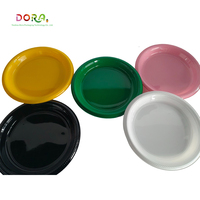 Plateaux et assiettes à dessert personnalisés en PP/PET de haute qualité, durables, réutilisables, jetables, compatibles micro-ondes, pour gâteaux et pains, procédés par thermoformage
