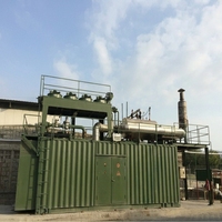 Dynamischer 500kW Kohleberggas-Generator mit Wasserkühlsystem 36% Effizienz 24V DC Elektrostart