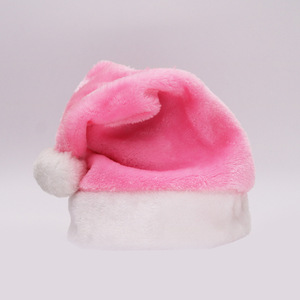 Gorros de felpa de Papá Noel de terciopelo <span class=keywords><strong>para</strong></span> adultos y niños - Product Image 3