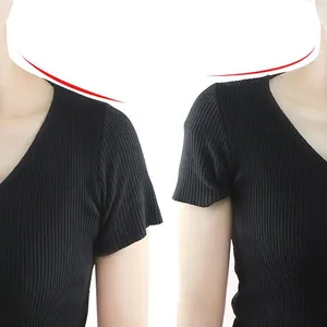 Épaule en mousse polyester éponge unisexe pour t-shirt blazer