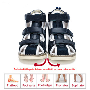Orthopedic Sandals for Kids and <b>Toddlers</b> Summer Corrective Shoes with Arch Ankle Support Prevent Tiptoe Walking for Boys Girls - Product Image 6