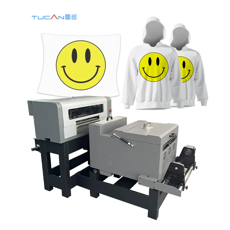 Все в одном лучший dtf принтер XP600 30 см 40 см футболка печатная машина dtf принтер с шейкером и сушилкой