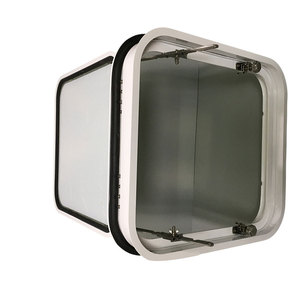 Motoscafo in lega di alluminio per Escape vetro temperato rettangolare ad angolo quadrato oblò per <span class=keywords><strong>finestra</strong></span> navi - Product Image 5