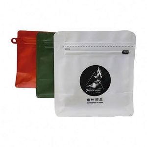 Fondo cuadrado impresión <span class=keywords><strong>mate</strong></span> personalizada 250g 500g 1kg bolsas <span class=keywords><strong>de</strong></span> café cremallera papel <span class=keywords><strong>de</strong></span> aluminio bolsas <span class=keywords><strong>de</strong></span> fondo plano con cremallera - Product Image 1