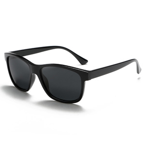 Lunettes de soleil Greyjack Cat Eye, monture TR90, protection UV400, unisexe, verres TAC noirs, type 3, pare-soleil - Product Image 2