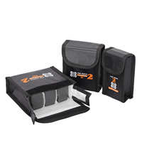 FPV Drone Ignifuge Lipo Batterie Sac Résistant À La Chaleur Lipo Garde Sac Explosion Lipo Batterie Safe Sac pour Dji Avata 2