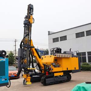 Csbpq4c Dieselaangedreven <span class=keywords><strong>Crawler</strong></span>-Gemonteerde Dth Boorinstallatie Met Motor/Motor/Pomp Voor Mijnbouwstralen En Diepgatrock Boren - Product Image 3