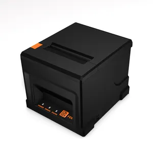 Thermische Bonprinter ZJ-8360 Usb-Netwerk Desktop Barcode Facturering Print Office Commerce Caissière Printservice Center