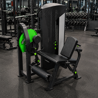 Mesin Latihan Kaki SK Leg Extension & Leg Curl 2 in 1, Mesin Beban Pin Loaded, Peralatan Gym untuk Latihan Kekuatan Tubuh Bagian Bawah