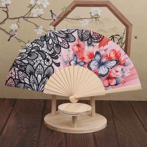 Nouvel Arrivage – Éventail Pliant Portable en Bambou Peint, Personnalisable (Logo & Couleur), 28cm/33cm, Idéal Mariages & Fêtes – Vente en Gros - Product Image 5