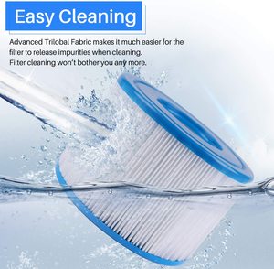 <span class=keywords><strong>Filtre</strong></span> de bain à remous certifié Hee Yoo Type S1 PET IAPMO compatible avec les cartouches de piscine <span class=keywords><strong>Spa</strong></span> <span class=keywords><strong>Intex</strong></span> Easy Set Outils et accessoires de piscine - Product Image 4
