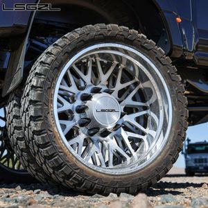 Jantes chromées de luxe sur mesure pour RAM Ford 8/10 trous 8x170 8x180 8x200 8x165.1 10x225 22 24 26 28 <span class=keywords><strong>30</strong></span> pouces - Product Image 5