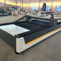 Machine de découpe laser à fibre avec commande Cypcut et rail de guidage HIWIN, refroidie par eau, prend en charge les formats AI/PLT pour la découpe de métaux