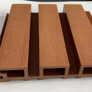 พื้นระเบียง WPC เป็นมิตรกับสิ่งแวดล้อม ทนทาน เหมาะสำหรับสวน ลานบ้าน โรงแรม และสวนสาธารณะ กันน้ำ ตกแต่งด้วย<span class=keywords><strong>ไม้</strong></span> PVC ให้เอฟเฟกต์ 3 มิติ - Product Image 1