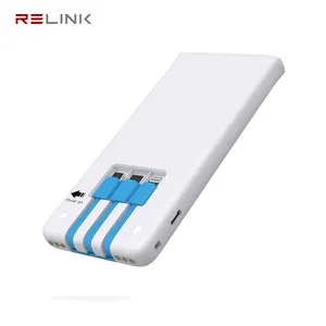 Relink PB-B09 Delen Draagbare Oplader Mobiele Telefoon Externe Batterij 5000Mah Power Bank