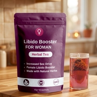 Sachets de tisane pour femmes Minweng Tea Factory 10g*10 Végétalien Sans sucre Sans OGM Sachet Doypack en aluminium